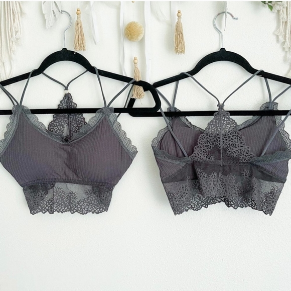 BOUTIQUE LACE RACERBACK BRALETTES - Picture 5 of 6